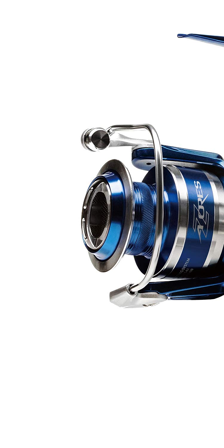 Okuma Azores Saltwater Aluminum Construction Corrosion Resistant Spinning Reel- Z-600H-BLUE - Image 2
